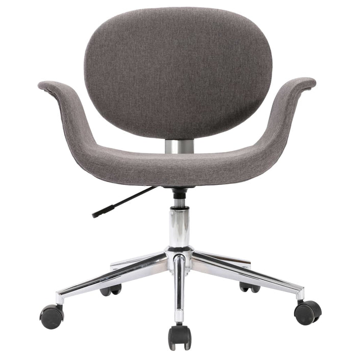 Scaune de bucătărie pivotante, 4 buc., gri, textil - WALTI WALTI