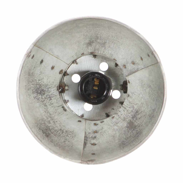 Lampă de perete industrială, argintiu, 65 x 25 cm, E27 WALTI