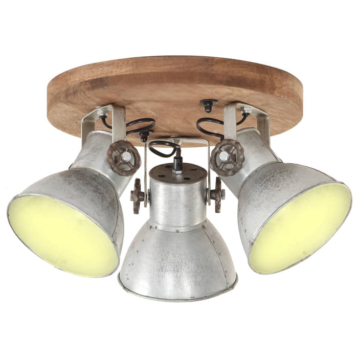 Lampă de tavan industrială, argintiu, 25 W, 42 x 27 cm, E27 - WALTI WALTI