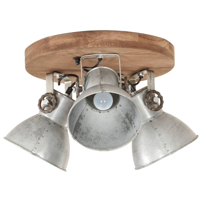 Lampă de tavan industrială, argintiu, 25 W, 42 x 27 cm, E27 - WALTI WALTI