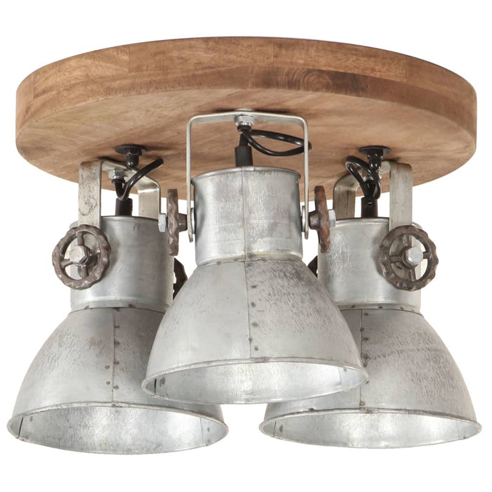 Lampă de tavan industrială, argintiu, 25 W, 42 x 27 cm, E27 - WALTI WALTI