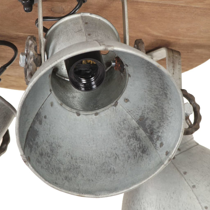 Lampă de tavan industrială, argintiu, 25 W, 42 x 27 cm, E27 - WALTI WALTI