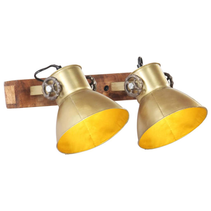 Lampă de perete industrială, arămiu, 45 x 25 cm, E27 - WALTI WALTI