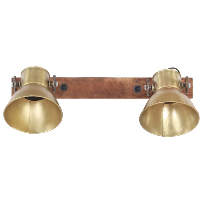 Lampă de perete industrială, arămiu, 45 x 25 cm, E27 - WALTI WALTI