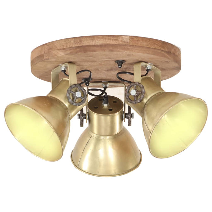 Lampă de tavan industrială, arămiu, 25 W, 42 x 27 cm, E27 - WALTI WALTI
