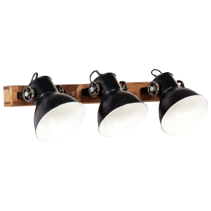 Lampă de perete industrială, negru, 65 x 25 cm, E27 - WALTI WALTI