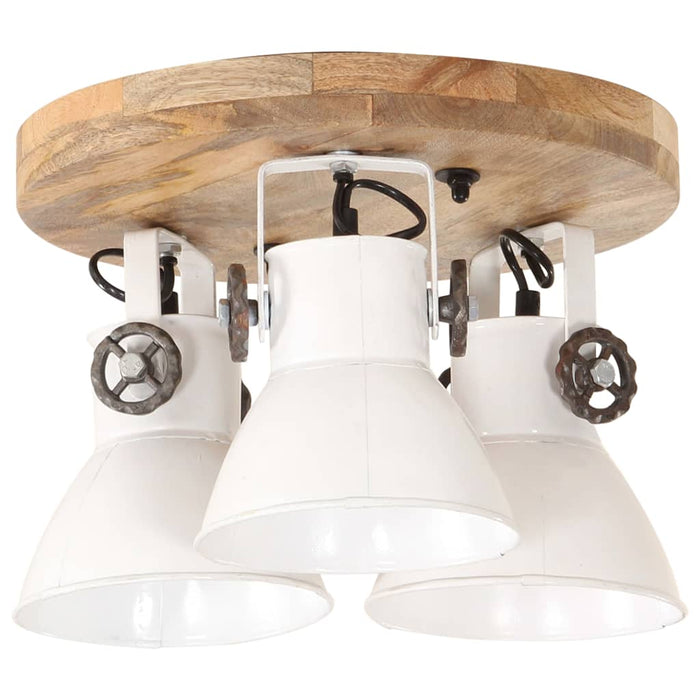 Lampă de tavan industrială, alb, 42 x 27 cm, 25 W, E27 - WALTI WALTI