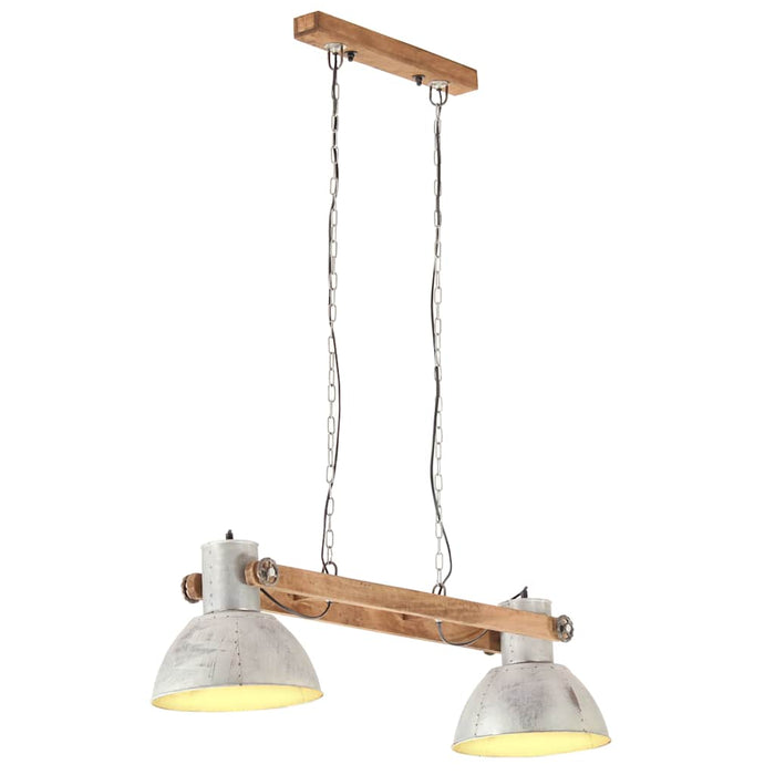 Lampă suspendată industrială, 25 W, argintiu, 109 cm, E27 WALTI