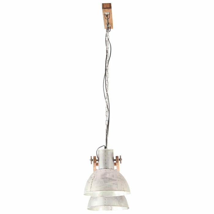 Lampă suspendată industrială, 25 W, argintiu, 109 cm, E27 WALTI