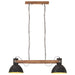 Lampă suspendată industrială, negru, 109 cm, 25 W, E27 - WALTI WALTI