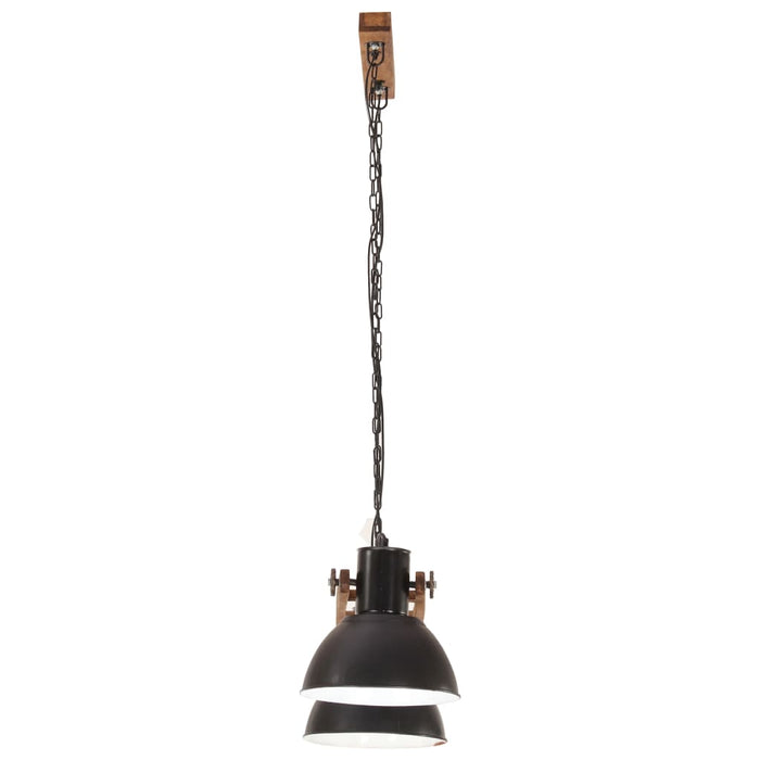 Lampă suspendată industrială, negru, 109 cm, 25 W, E27 - WALTI WALTI