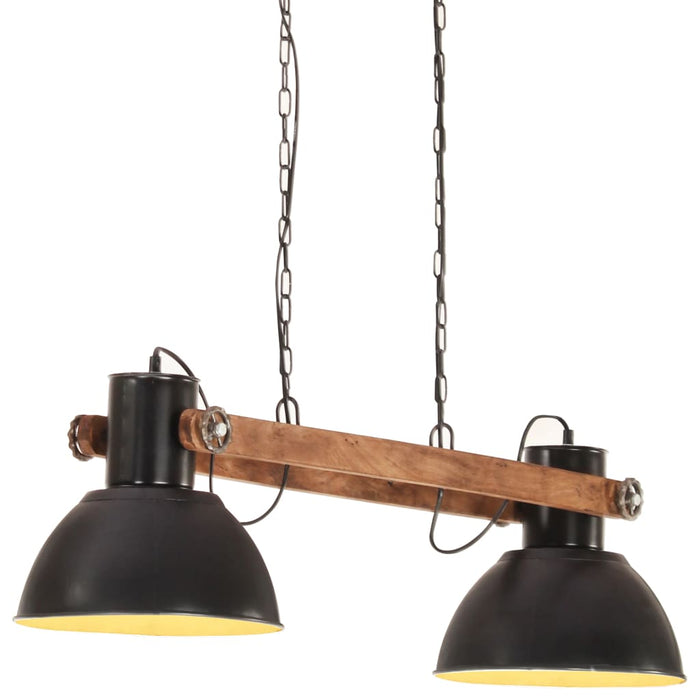 Lampă suspendată industrială, negru, 109 cm, 25 W, E27 - WALTI WALTI