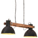 Lampă suspendată industrială, negru, 109 cm, 25 W, E27 - WALTI WALTI
