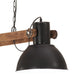 Lampă suspendată industrială, negru, 109 cm, 25 W, E27 - WALTI WALTI