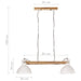 Lampă suspendată industrială, 25 W, alb, 109 cm, E27 - WALTI WALTI