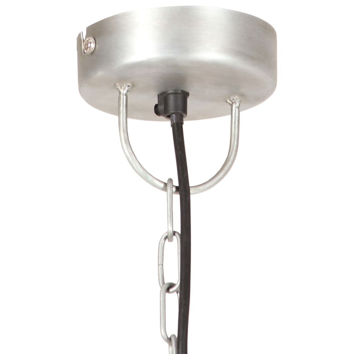 Lampă suspendată industrială, 25 W, argintiu, rotund, 30 cm E27 WALTI