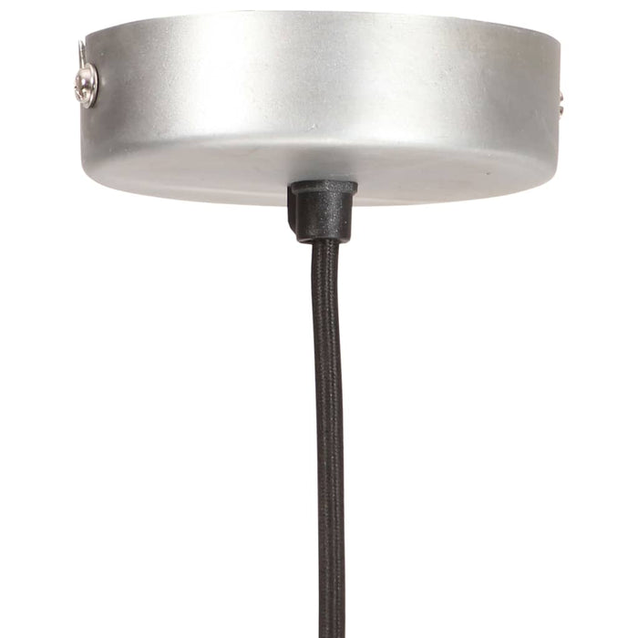 Lampă suspendată industrială, 25 W, argintiu, rotund, 19 cm E27 - WALTI WALTI