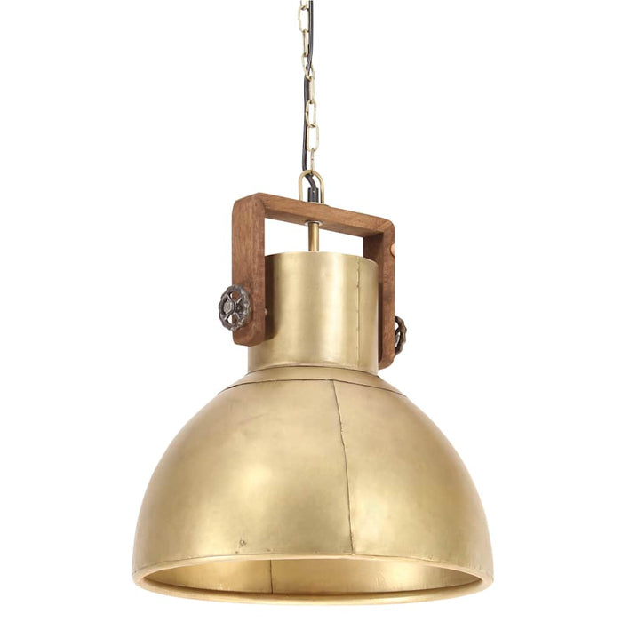 Lampă suspendată industrială, 25 W, arămiu, 40 cm, E27, rotund - WALTI WALTI