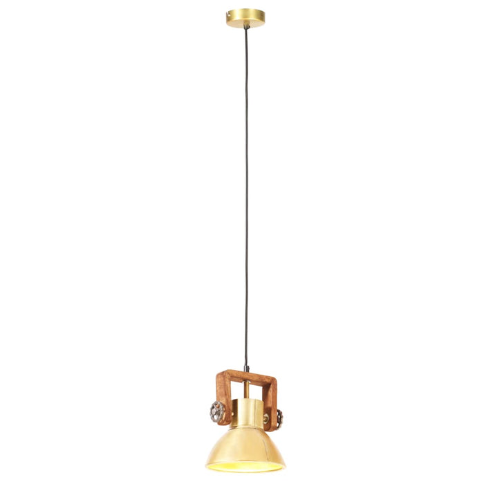 Lampă suspendată industrială, 25 W, arămiu, 19 cm, E27, rotund - WALTI WALTI