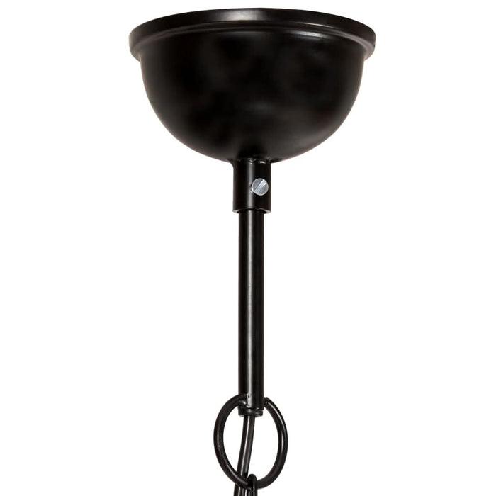 Lampă suspendată industrială, negru, 40 cm, 25 W, rotund, E27 WALTI