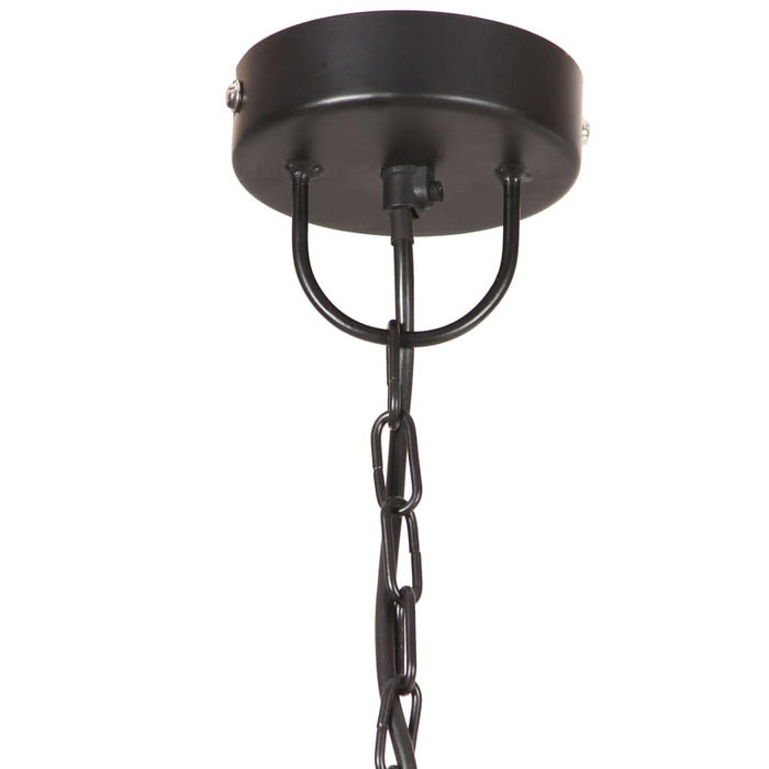 Lampă suspendată industrială, negru, 30 cm, 25 W, E27, rotund WALTI