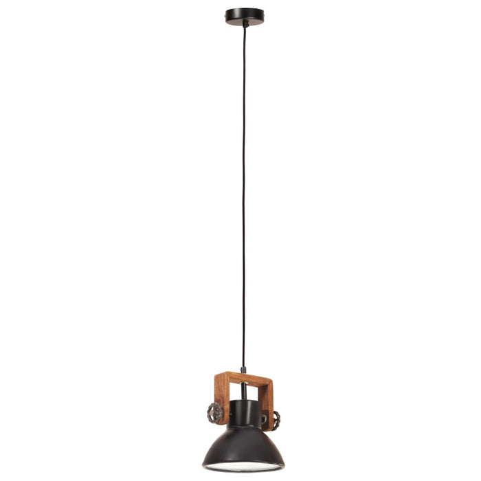 Lampă suspendată industrială, negru, 19 cm, 25 W, E27, rotund - WALTI WALTI