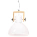Lampă suspendată industrială, 25 W, alb, 30 cm, E27, rotund - WALTI WALTI