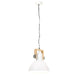 Lampă suspendată industrială, 25 W, alb, 30 cm, E27, rotund - WALTI WALTI