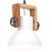 Lampă suspendată industrială, 25 W, alb, 19 cm, E27, rotund - WALTI WALTI