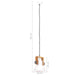 Lampă suspendată industrială, 25 W, alb, 19 cm, E27, rotund - WALTI WALTI