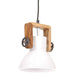 Lampă suspendată industrială, 25 W, alb, 19 cm, E27, rotund - WALTI WALTI