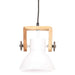 Lampă suspendată industrială, 25 W, alb, 19 cm, E27, rotund - WALTI WALTI