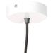 Lampă suspendată industrială, 25 W, alb, 19 cm, E27, rotund - WALTI WALTI