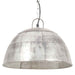 Lustră industrială vintage, 25 W, argintiu, rotund, 41 cm, E27 - WALTI WALTI