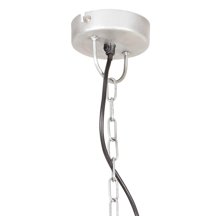 Lustră industrială vintage, 25 W, argintiu, rotund, 41 cm, E27 - WALTI WALTI