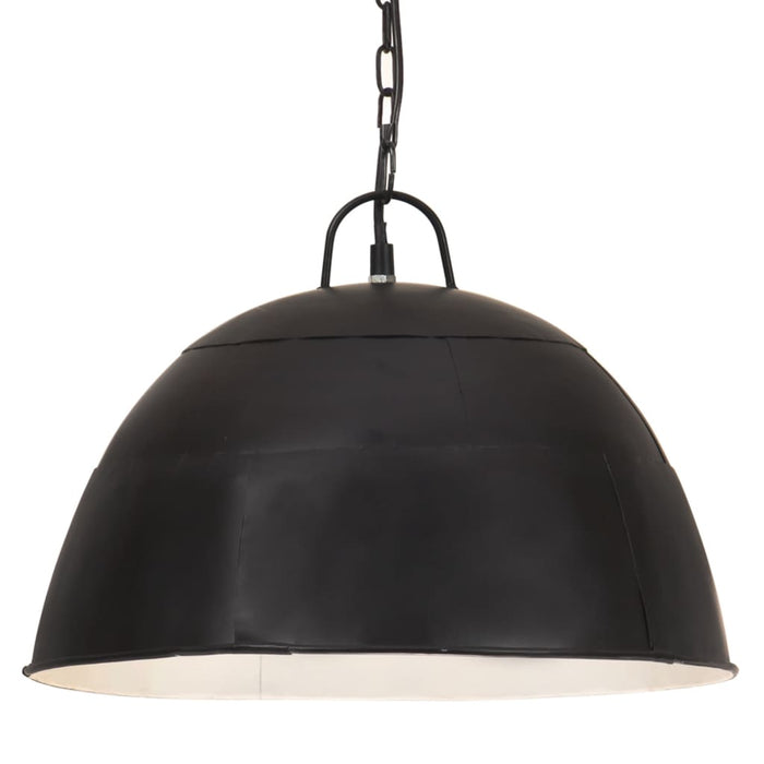 Lustră industrială vintage, negru, 41cm, rotund, 25W, E27 - WALTI WALTI