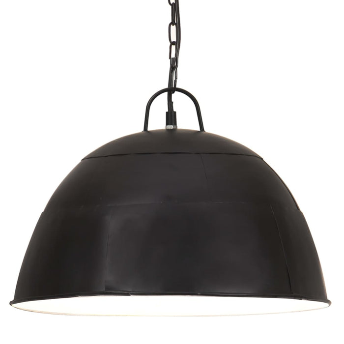 Lustră industrială vintage, negru, 41cm, rotund, 25W, E27 - WALTI WALTI