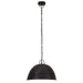 Lustră industrială vintage, negru, 41cm, rotund, 25W, E27 - WALTI WALTI