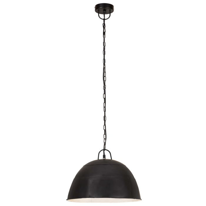 Lustră industrială vintage, negru, 41cm, rotund, 25W, E27 - WALTI WALTI