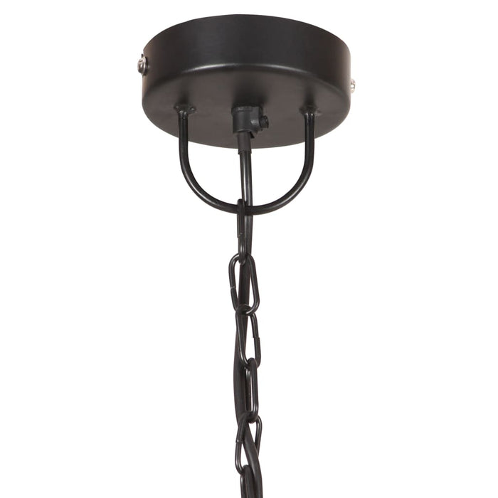 Lustră industrială vintage, negru, 41cm, rotund, 25W, E27 - WALTI WALTI