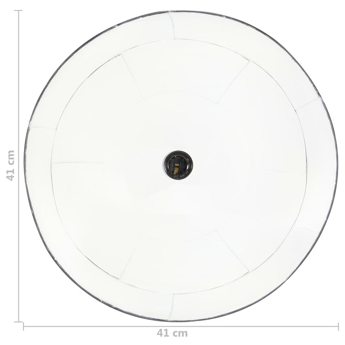 Lustră industrială vintage, negru, 41cm, rotund, 25W, E27 - WALTI WALTI