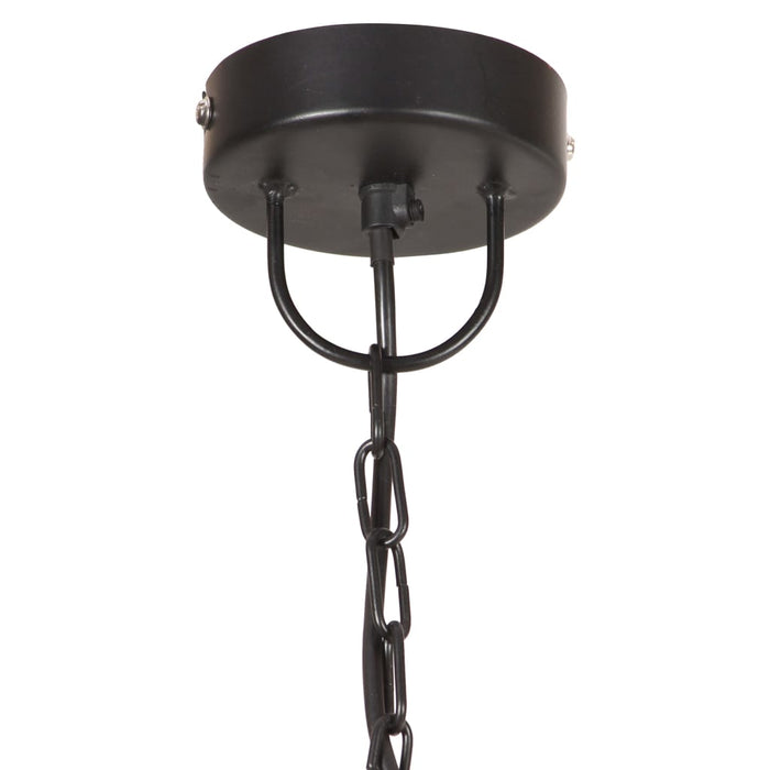 Lustră industrială vintage, negru, 31cm, rotund, 25W, E27 - WALTI WALTI
