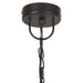 Lustră industrială vintage, negru, 31cm, rotund, 25W, E27 - WALTI WALTI