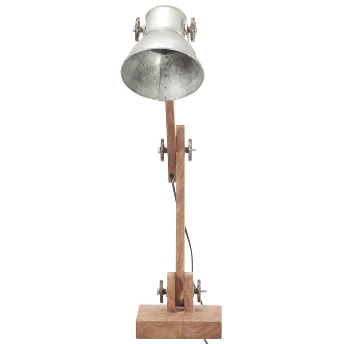 Lampă de birou industrială, argintiu, 58x18x90 cm, E27, rotund - WALTI WALTI