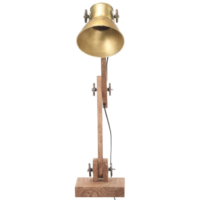 Lampă de birou industrială, alamă, 58x18x90 cm, E27, rotund - WALTI WALTI