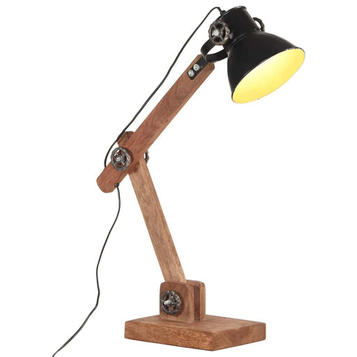 Lampă de birou industrială, negru, 58x18x90 cm, E27, rotund - WALTI WALTI