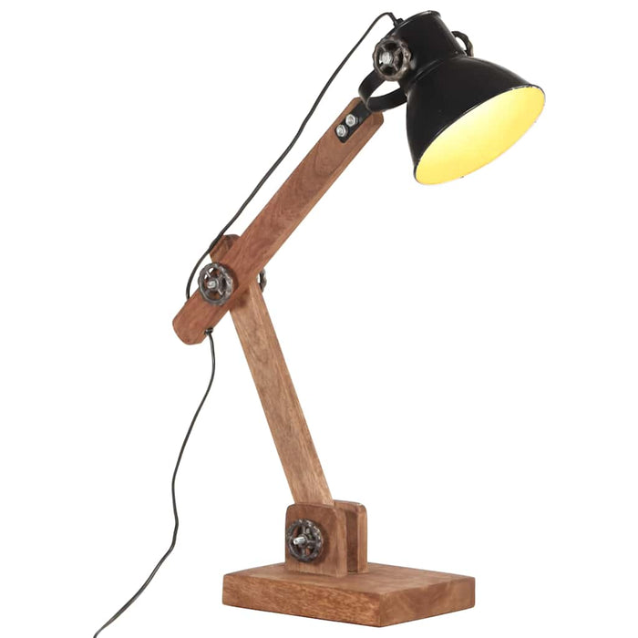 Lampă de birou industrială, negru, 58x18x90 cm, E27, rotund - WALTI WALTI