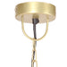 Lampă suspendată industrială, 25 W, arămiu, 42 cm, E27, rotund - WALTI WALTI