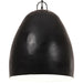 Lampă suspendată industrială, negru, 42 cm, rotund, 25 W, E27 - WALTI WALTI