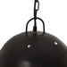 Lampă suspendată industrială, negru, 42 cm, rotund, 25 W, E27 - WALTI WALTI